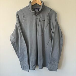Patagonia M's R1® Pullover Men’s XL Grey / Nickel
